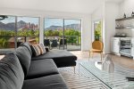 Panoramic views from indoors